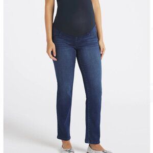 1822 Better Butter Sheila Slim Straight Maternity Jean Size 10